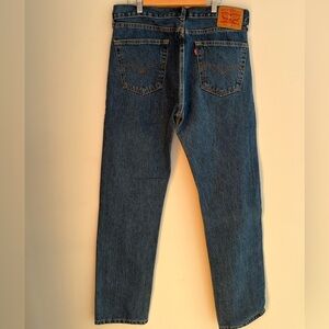 LEVI’S 505 Regular Straight Fit Classic 5 Pocket Style Size 33x34 New Never Worn